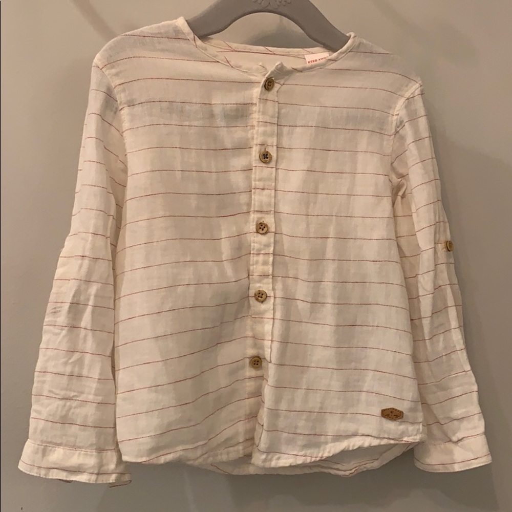 Zara linen shirt